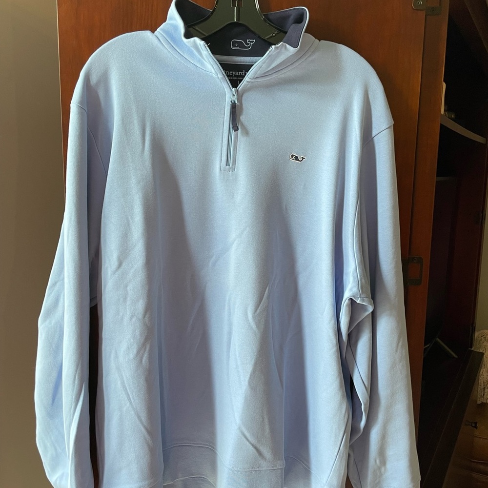 Vineyard vines large men’s blue cotton sweatshirt